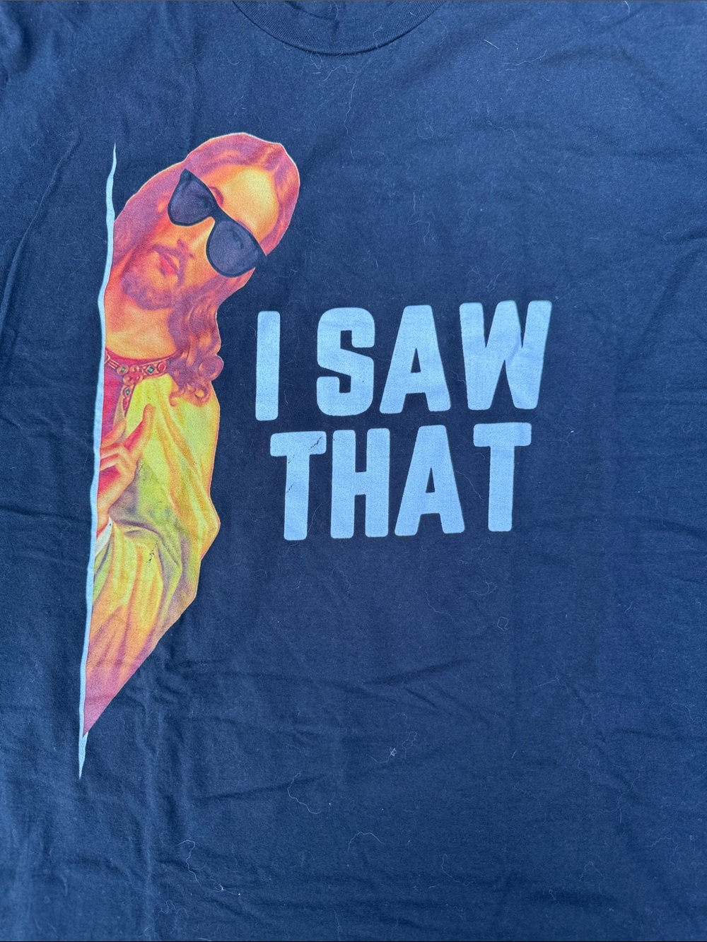 Oversized Graphic Jesus Tee